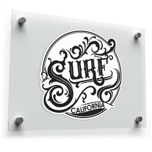 Surf California Sticker