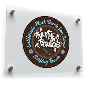 Surf Paradise Vinyl Sticker