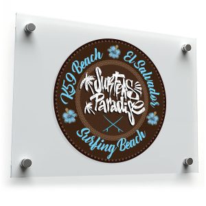Surf Paradise Vinyl Sticker