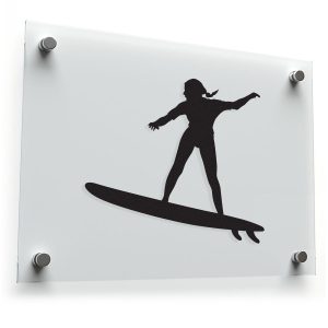 Surfer Girl Sticker