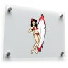 Surfer Girl Sticker 1