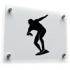 Surfer Silhouette Vinyl Decal 1