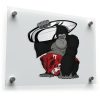 Surfing Gorilla Sticker