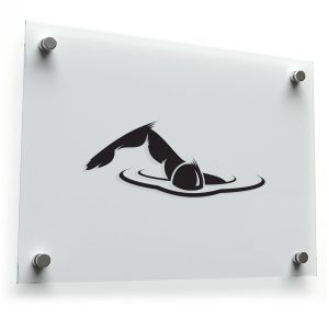 Swimmer Vinyl Decal
