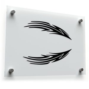 Swoosh Silhouette Sticker Set