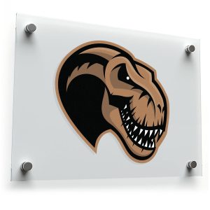 T-Rex Head Sticker