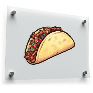 Taco Vinyl Sticker