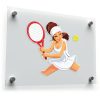 Tennis Player Sticker