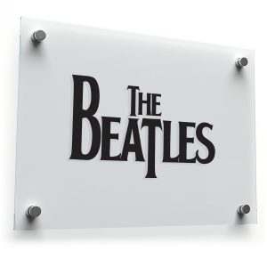The Beatles Logo Sticker