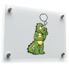 Thinking Alligator Sticker
