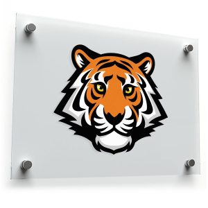 Tiger Head Sticker