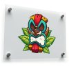 Tiki Mask Sticker