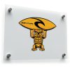 Tiki Surfer Sticker 1
