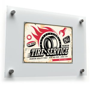 Tire Service Vintage Sticker