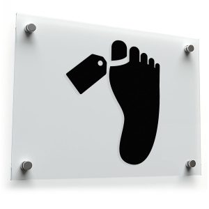 Toe Tag Vinyl Decal