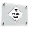 Toxic Gas Warning Sticker