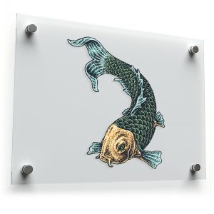 Traditional Koi Fish Sticker