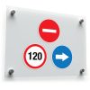 Traffic Sign Vinyl Stickers