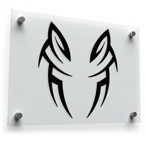 Tribal Abstract Horns Sticker
