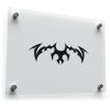Tribal Bat Symbol Sticker