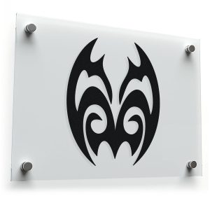 Tribal Bat Vinyl Sticker