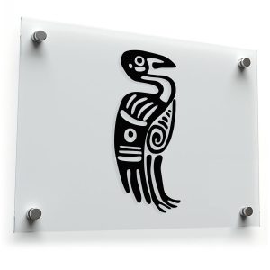 Tribal Bird Vinyl Sticker