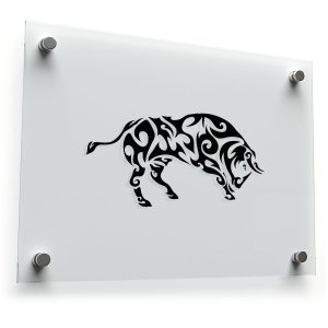 Tribal Bull Sticker