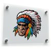 Tribal Chief Vinyl Sticker