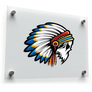 Tribal Chief Vinyl Sticker