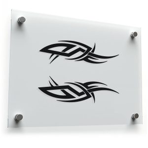 Tribal Design Vinyl Decal Set