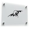 Tribal Dragon and Moon Vinyl Decal 1
