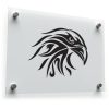 Tribal Eagle Head Silhouette Sticker
