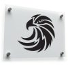 Tribal Eagle Head Sticker
