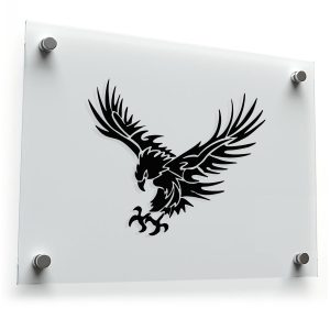 Tribal Eagle Silhouette Sticker