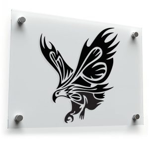Tribal Eagle Silhouette Sticker