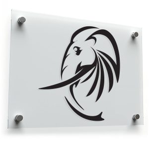 Tribal Elephant Silhouette Sticker