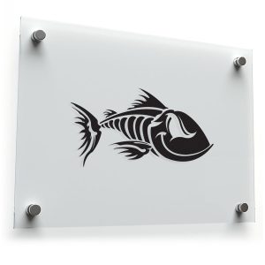 Tribal Fish Skeleton Decal