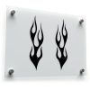 Tribal Flame Decal Set 1