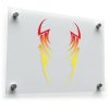 Tribal Flame Sticker 1