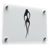 Tribal Flame Tail Vinyl Decal