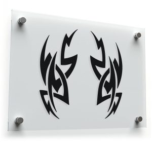 Tribal Flame Vinyl Decal