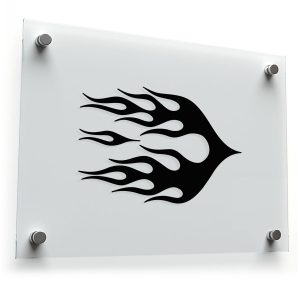 Tribal Flame Vinyl Decal