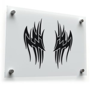 Tribal Flame Vinyl Decal