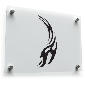 Tribal Flame Vinyl Sticker