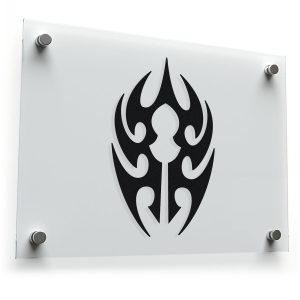 Tribal Flame Vinyl Sticker