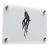 Tribal Flame Wing Vinyl Decal 1