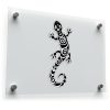 Tribal Gecko Vinyl Sticker 1