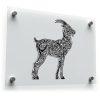 Tribal Goat Vinyl Decal 1