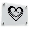 Tribal Heart Vinyl Sticker