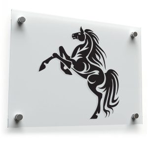 Tribal Horse Silhouette Sticker